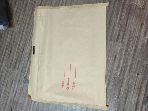 Plain Industrial Valve Type Brown Paper Packaging Bag
